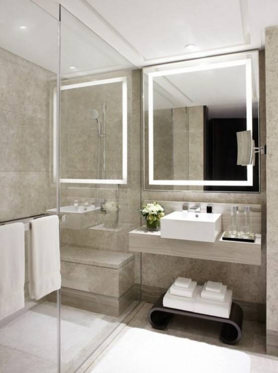 Miroir salle de bain lumineux en 55 designs modernes exclusifs