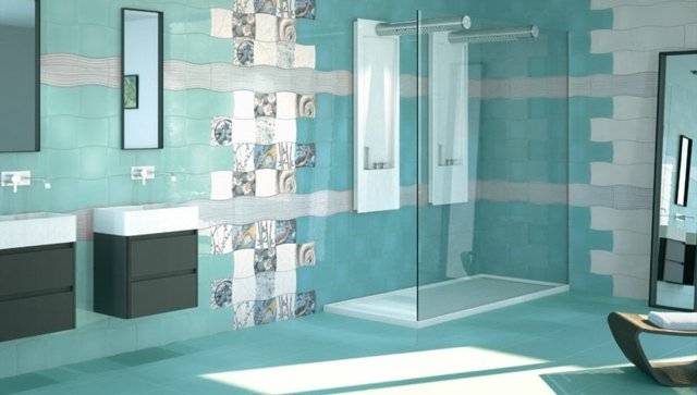 Carrelage de salle de bains: 57 idées tendance pour les murs et le sol