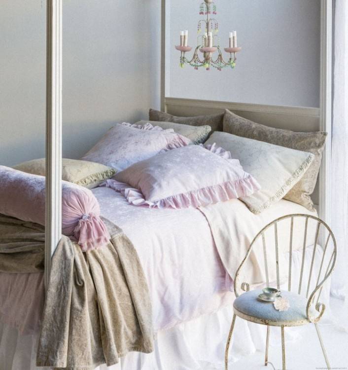Cottage anglais dans la chambre adulte en 55 idées de décoration  fantastiques | Chambre à coucher
