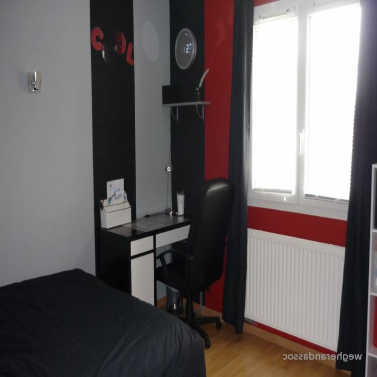 Noir Decoration Photos stunning with chambre coucher rouge