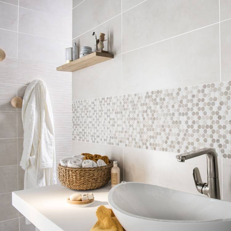 modeles salles de bains en marbre modele de salle de bain  moderne blanche