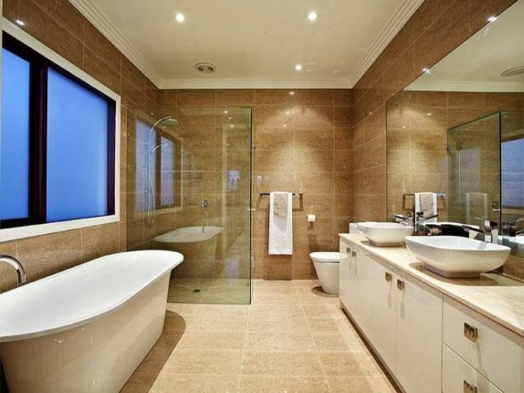 3 – Design et le style moderne avec douche WC autonome utilisant de la céramique