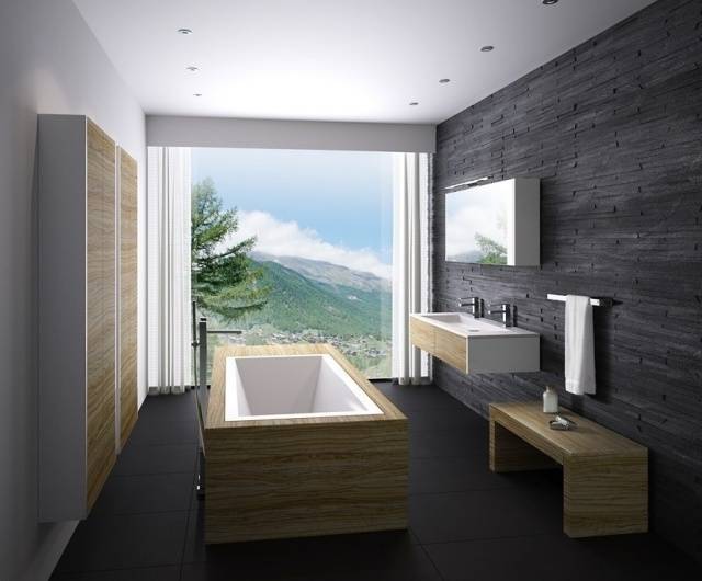 Salle de bain beige et gris – pierre deviendra sable