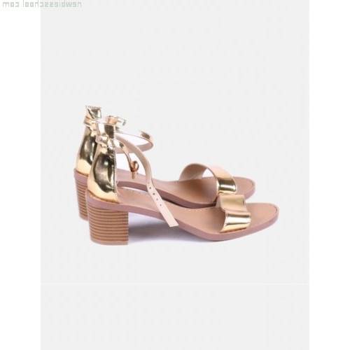 Head Over Heels By Dune Mora Sandales Minimalistes À Talons Or Rose Femme Or ID57001899 Rose Chaussures